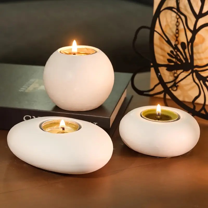 Candle Making Design - Portavelas candelita, molde de silicona de
