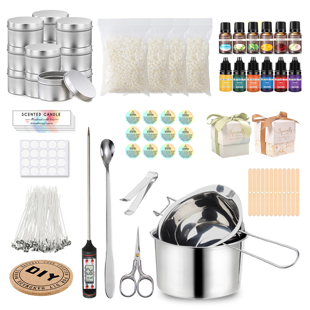 Candle Making Kit For Kids - Kit de fabricación de velas, mechas