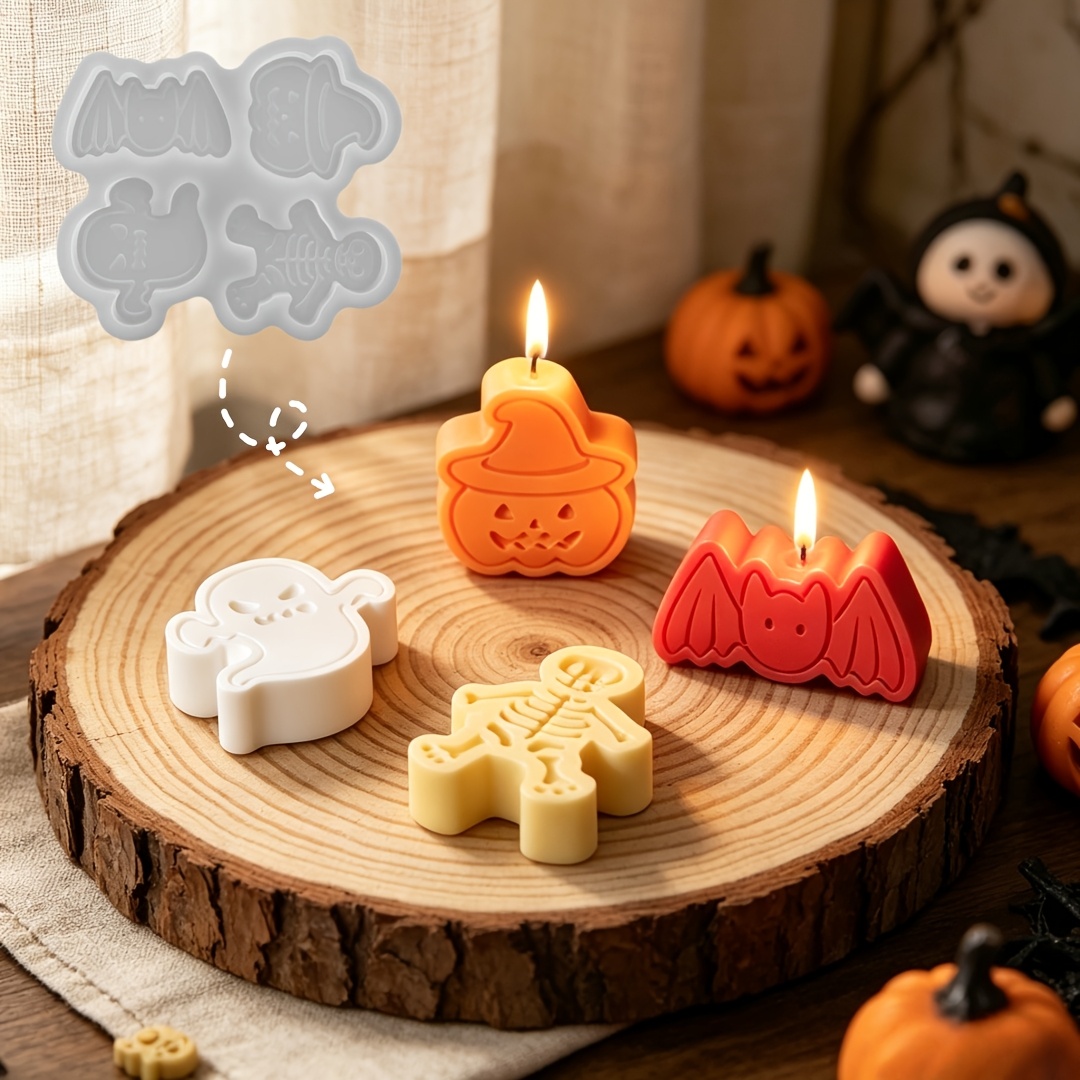 Candle Making Design - Juego de moldes de silicona de