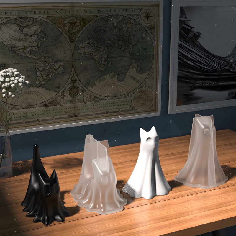Molde de silicona de yeso para - Candle Making Design reseña y precio