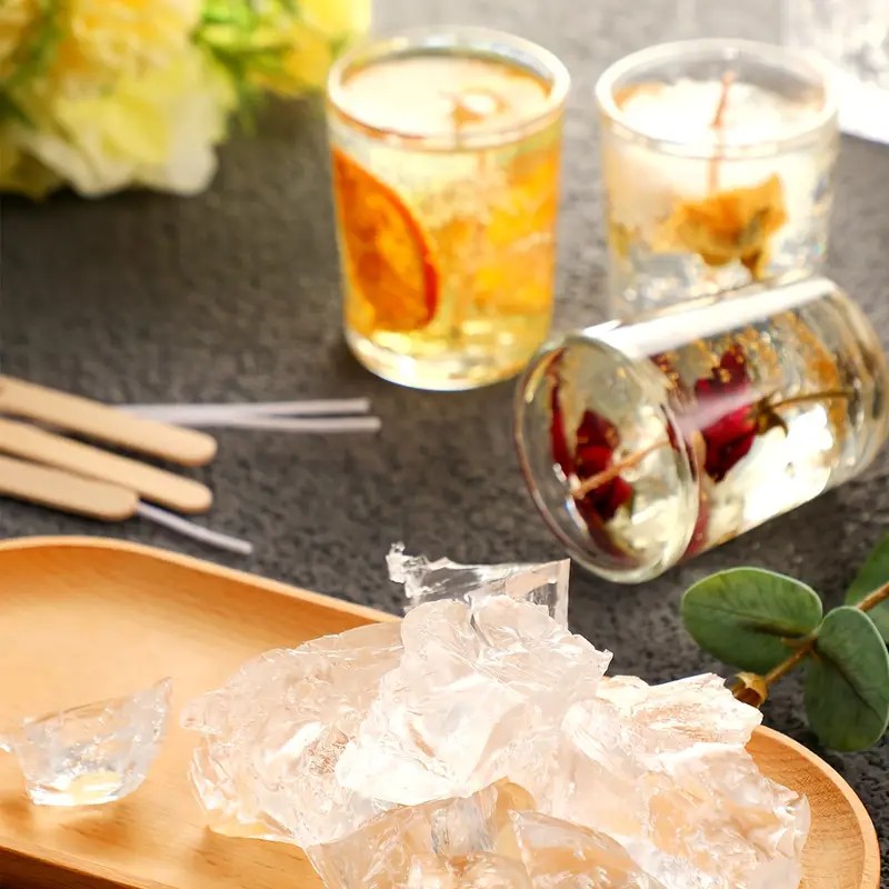 Cera de cristal transparente,  - Candle Making Accessories reseña y precio