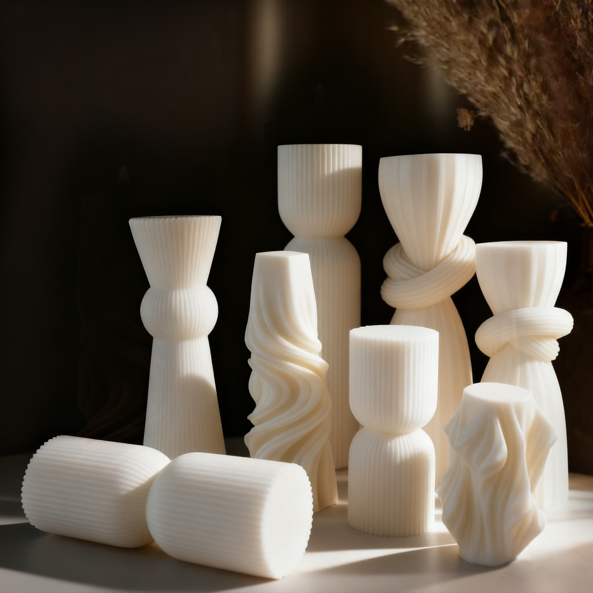 Vela Aromática Blanca Minimali - Candle Making Design reseña y precio