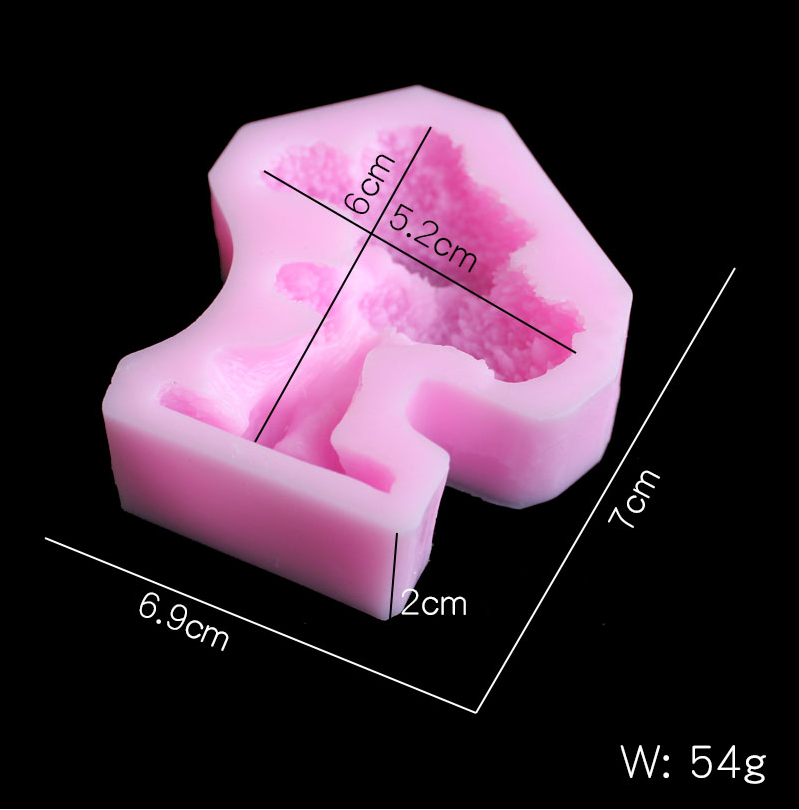 Molde de gel de sílice de árbo - Candle Making Design reseña y precio