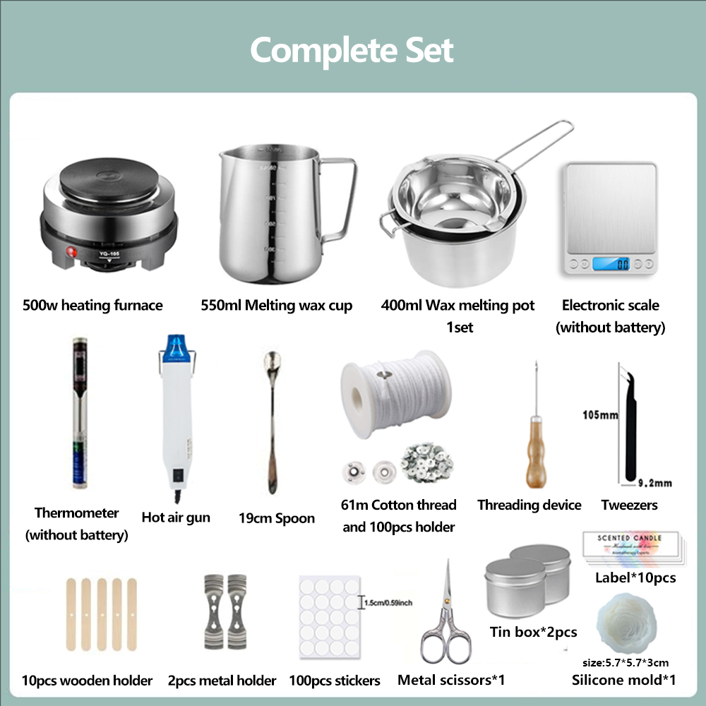 Juego de herramientas de mater - Candle Making Kit For Kids reseña y precio