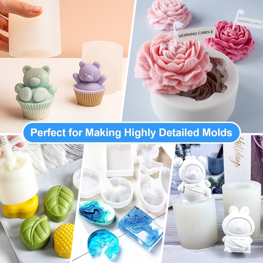 Kit para hacer moldes de silic - Candle Making Design reseña y precio